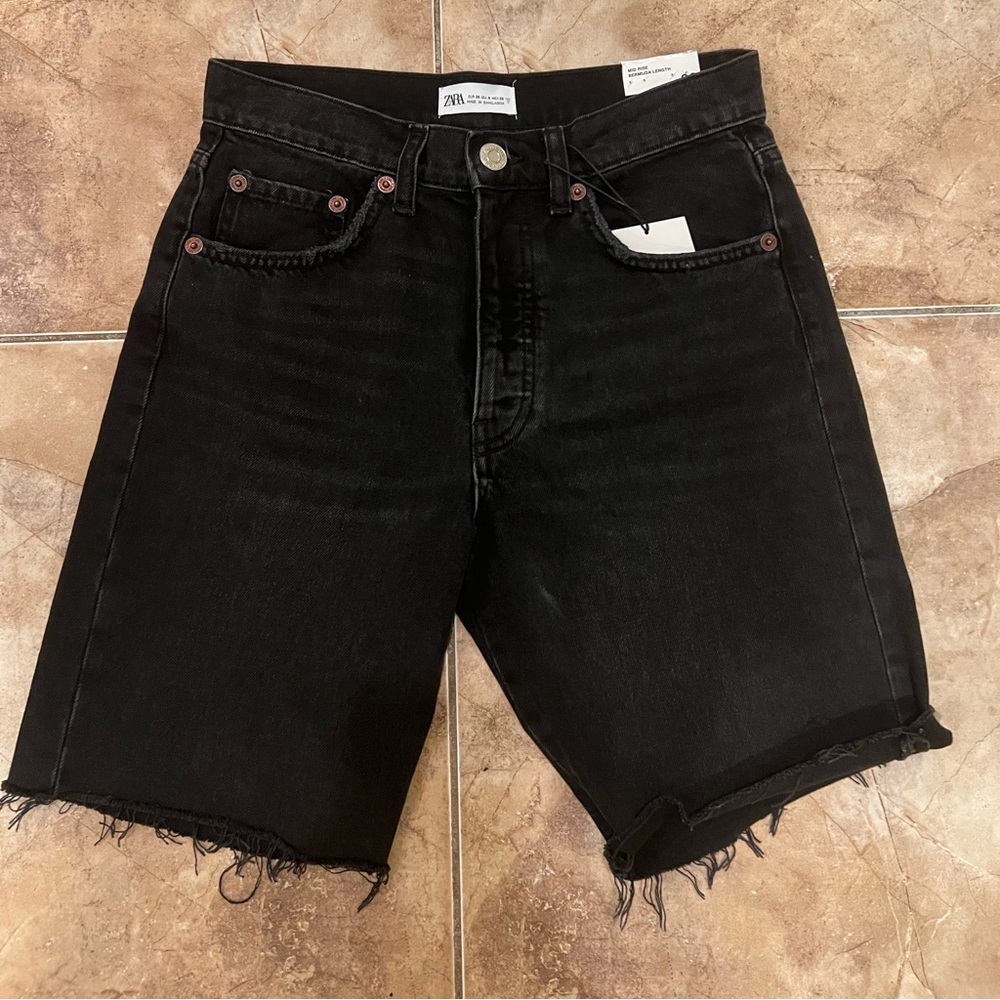 Zara denim shorts